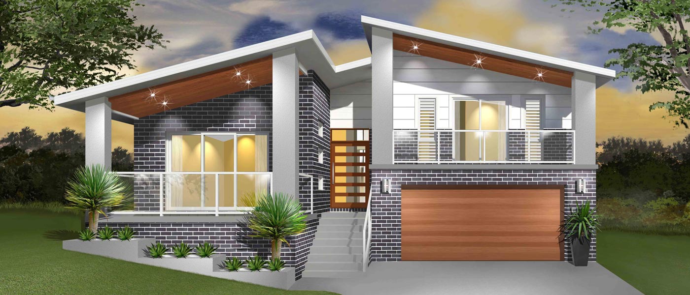 Hinchinbrook Home Design - Split Level | Marksman Homes - Illawarra Home Builder
